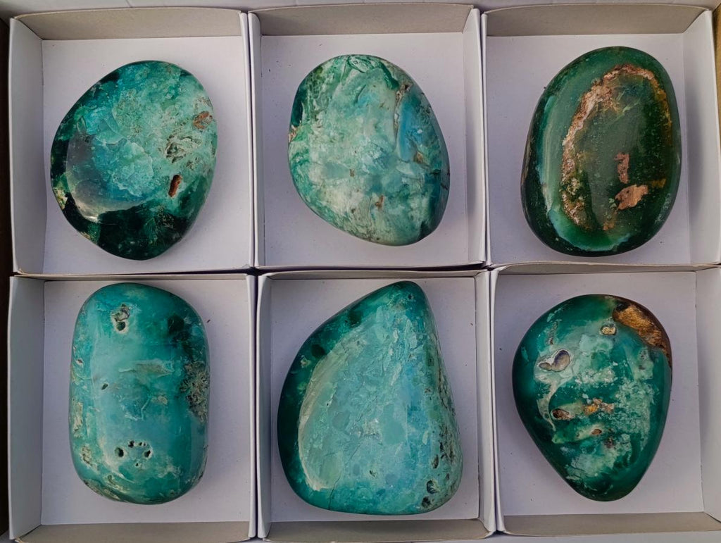 Polished Mtorolite Free Forms x 6 From Mutorashanga, Zimbabwe - Toprock Gemstones and Minerals 