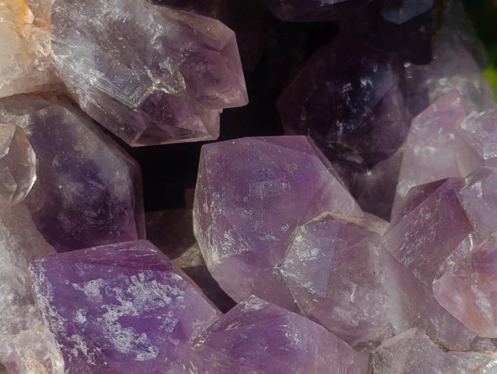 Natural Large Jacaranda Amethyst Geode x 1 From Mumbwa, Zambia - Toprock Gemstones and Minerals 