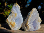 Natural Blue Lace Agate Geode Specimens x 12 From Nsanje, Malawi - Toprock Gemstones and Minerals 