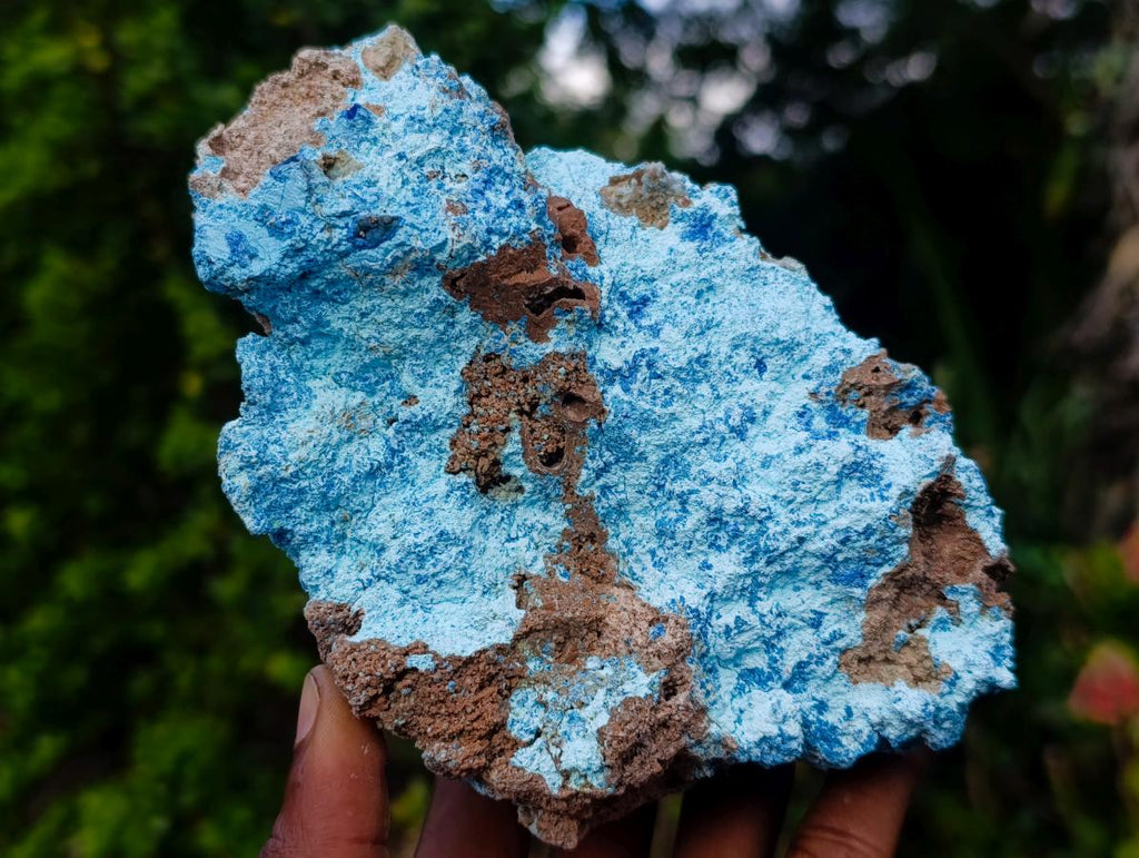 Natural Rough Shattuckite Specimens x 4 From Kaokoveld, Namibia - Toprock Gemstones and Minerals 