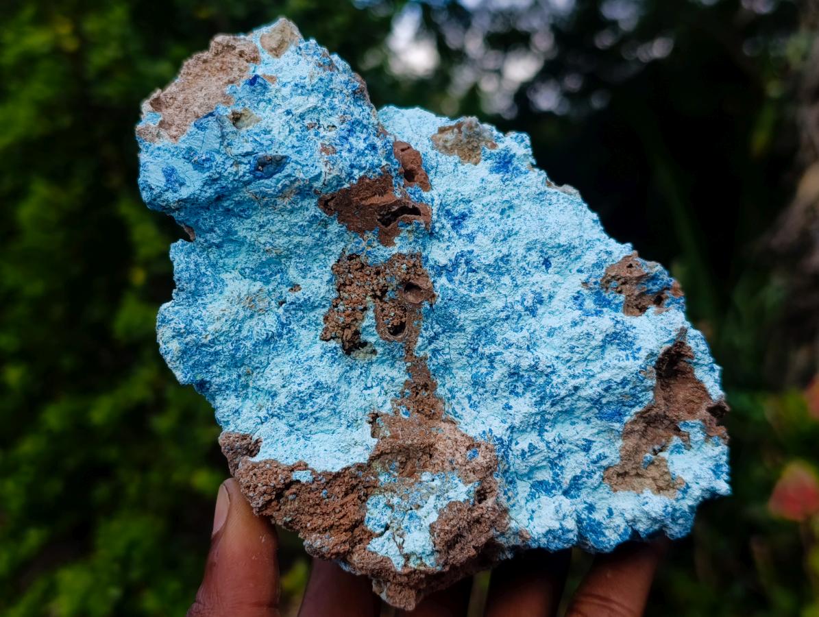 Natural Rough Shattuckite Specimens x 4 From Kaokoveld, Namibia - Toprock Gemstones and Minerals 
