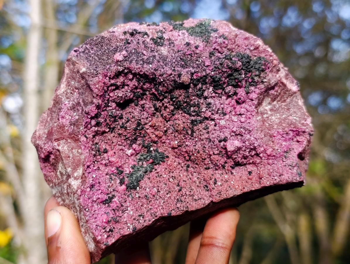 Natural Cabinet Drusy Salrose Cobaltoan Dolomite Specimens x 12 From Kakanda, Congo - Toprock Gemstones and Minerals 