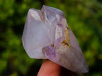 Polished Window Amethyst Crystals x 20 From Akansobe, Madagascar - Toprock Gemstones and Minerals 