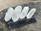 Natural White Phantom Quarts Crystals x 35 From Mpika, Zambia - Toprock Gemstones and Minerals 
