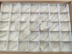 Natural White Phantom Quarts Crystals x 35 From Mpika, Zambia - Toprock Gemstones and Minerals 