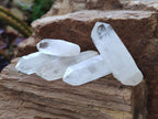 Natural White Phantom Quarts Crystals x 35 From Mpika, Zambia - Toprock Gemstones and Minerals 