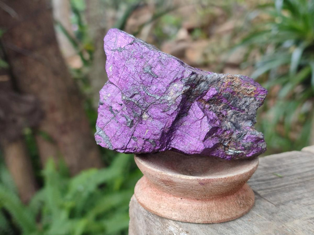 Natural Metallic Cobbed Purpurite Specimens x 6 From Erongo, Namibia - Toprock Gemstones and Minerals 