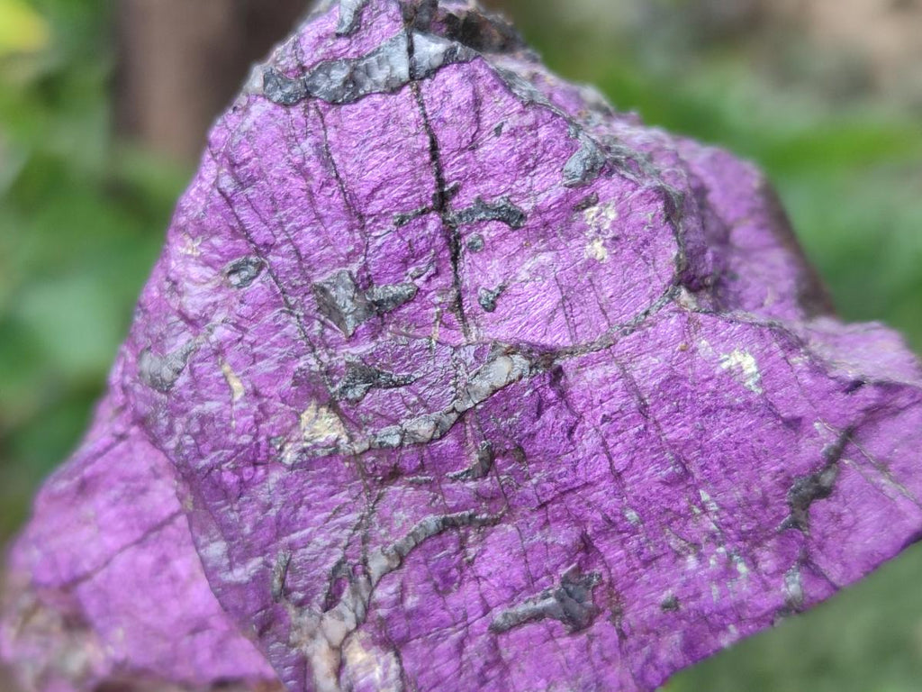 Natural Metallic Cobbed Purpurite Specimens x 6 From Erongo, Namibia - Toprock Gemstones and Minerals 