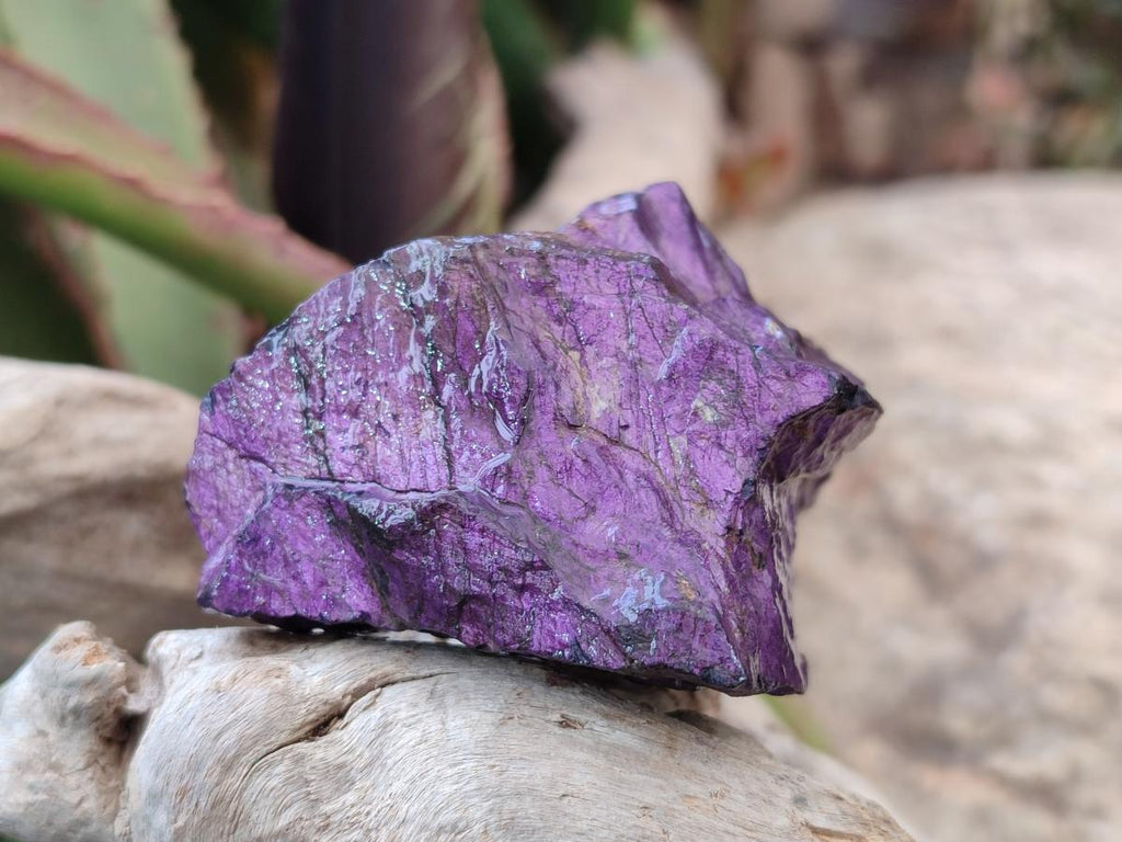 Natural Metallic Cobbed Purpurite Specimens x 6 From Erongo, Namibia - Toprock Gemstones and Minerals 