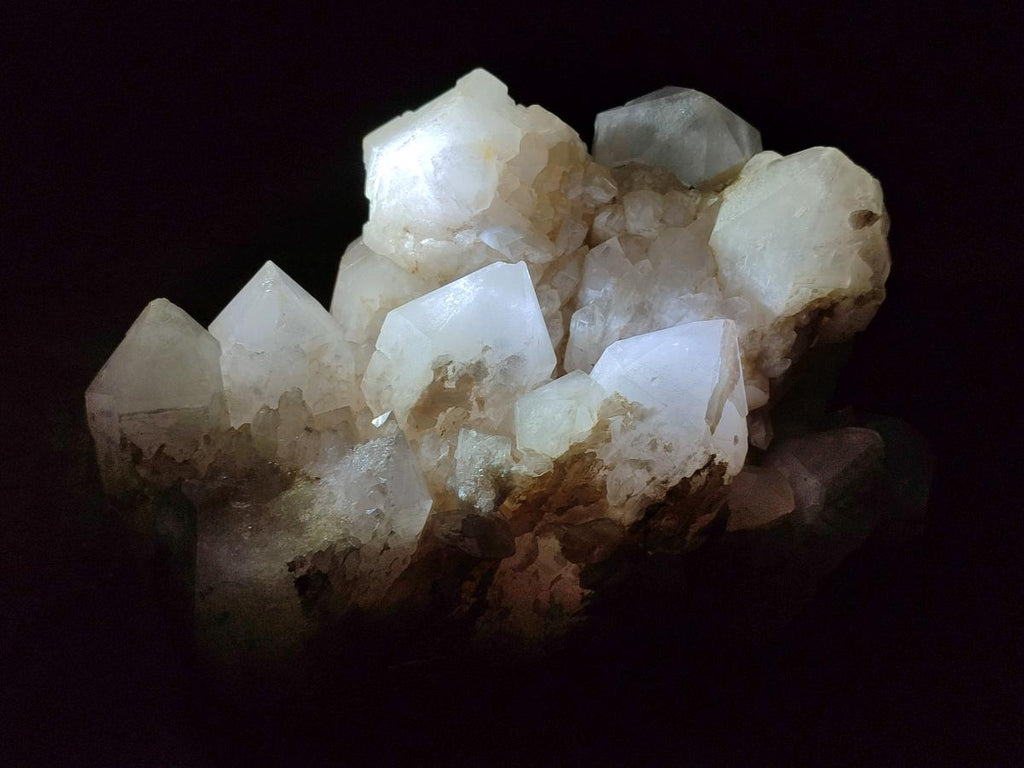 Natural Cascading "Anananas" Candle Quartz Clusters x 2 From Antsirabe, Madagascar - Toprock Gemstones and Minerals 