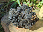 Natural Schorl Black Tourmaline with Feldspar Specimens x 3 From Erongo, Namibia - Toprock Gemstones and Minerals 