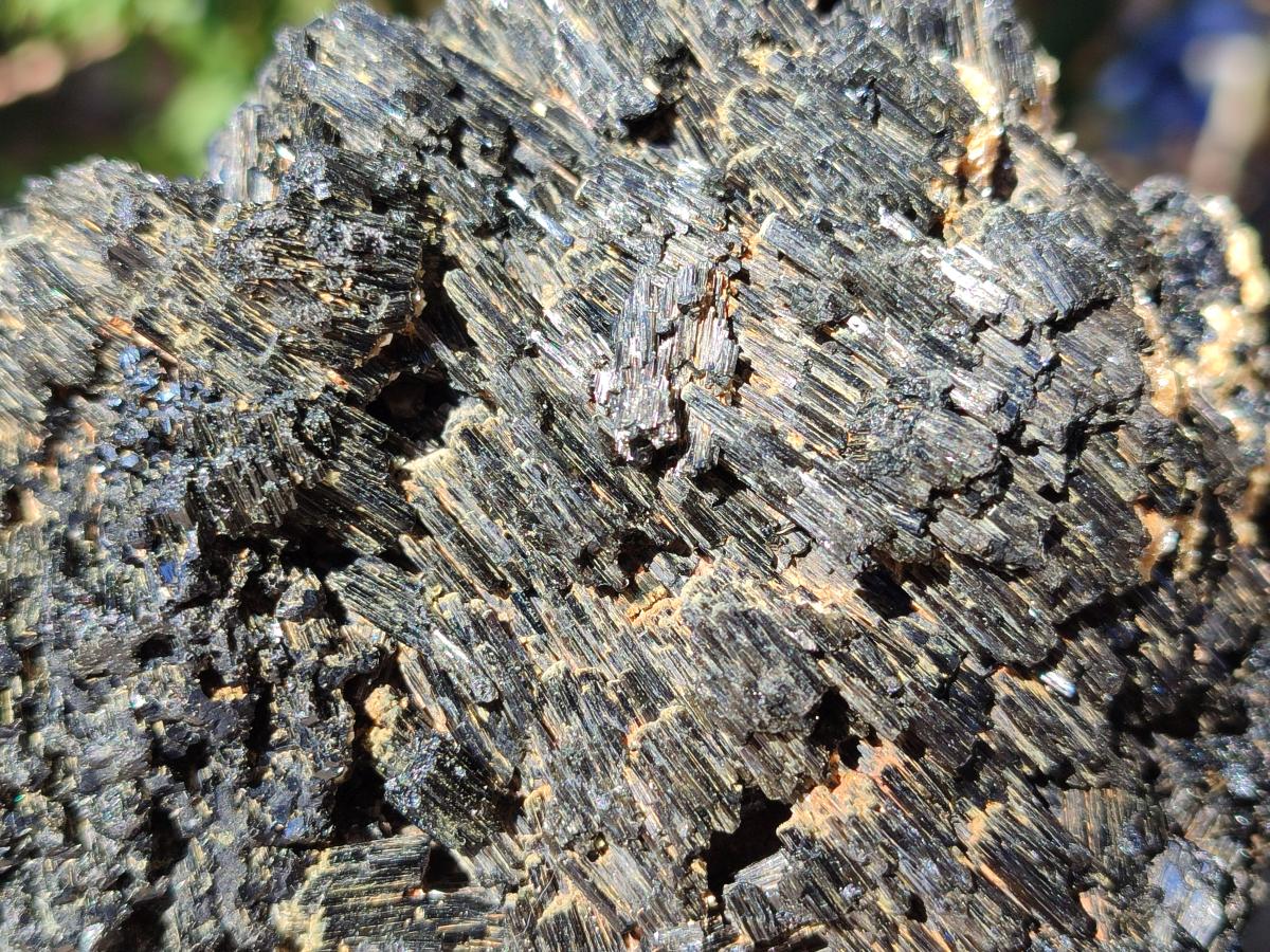 Natural Schorl Black Tourmaline with Feldspar Specimens x 3 From Erongo, Namibia - Toprock Gemstones and Minerals 