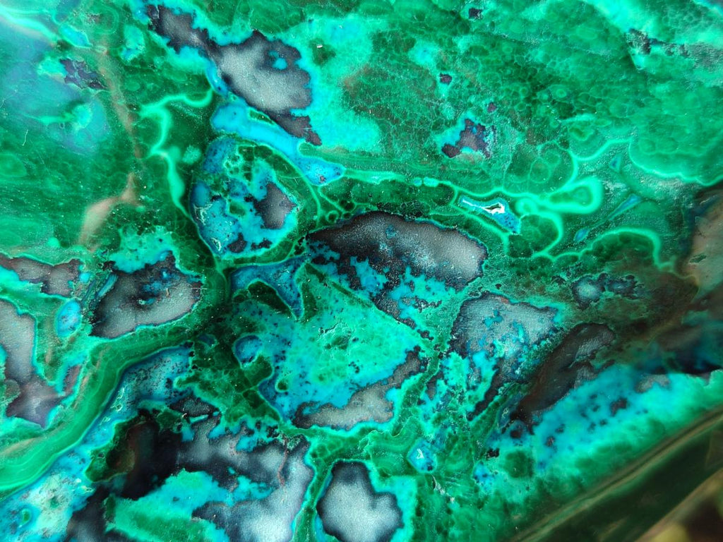 Polished XL Malacolla Free Form x 1 From Kulukuluku, Congo - Toprock Gemstones and Minerals 