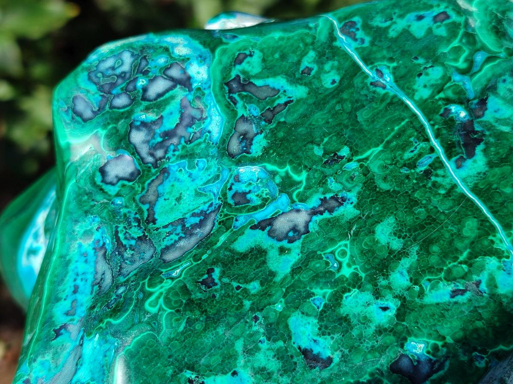 Polished XL Malacolla Free Form x 1 From Kulukuluku, Congo - Toprock Gemstones and Minerals 