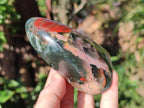 Polished Bloodstone Standing Display Pieces x 3 From Swaziland - Toprock Gemstones and Minerals 