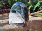 Polished Bloodstone Standing Display Pieces x 3 From Swaziland - Toprock Gemstones and Minerals 