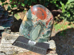 Polished Bloodstone Standing Display Pieces x 3 From Swaziland - Toprock Gemstones and Minerals 