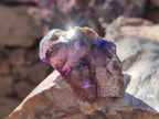 Natural Window Amethyst Crystals x 20 From Chiredzi, Zimbabwe - Toprock Gemstones and Minerals 
