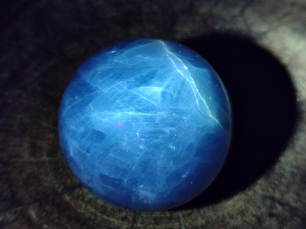 Polished Blue Calcite Spheres x 6 From Madagascar - Toprock Gemstones and Minerals 