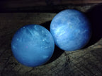 Polished Blue Calcite Spheres x 6 From Madagascar - Toprock Gemstones and Minerals 