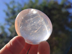 Polished Gemmy Rose Quartz Palm Stones x 20 From Madagascar - Toprock Gemstones and Minerals 