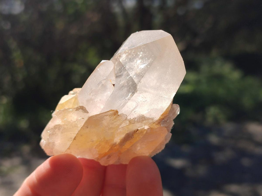 Natural Cascading Sugar Candle Quartz Clusters and Crystals x 24 From Antsirabe, Madagascar - Toprock Gemstones and Minerals 