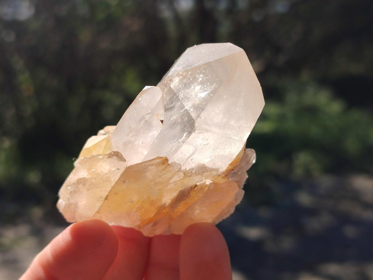 Natural Cascading Sugar Candle Quartz Clusters and Crystals x 24 From Antsirabe, Madagascar - Toprock Gemstones and Minerals 