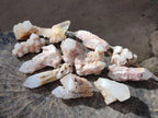 Natural Cascading Sugar Candle Quartz Clusters and Crystals x 24 From Antsirabe, Madagascar - Toprock Gemstones and Minerals 