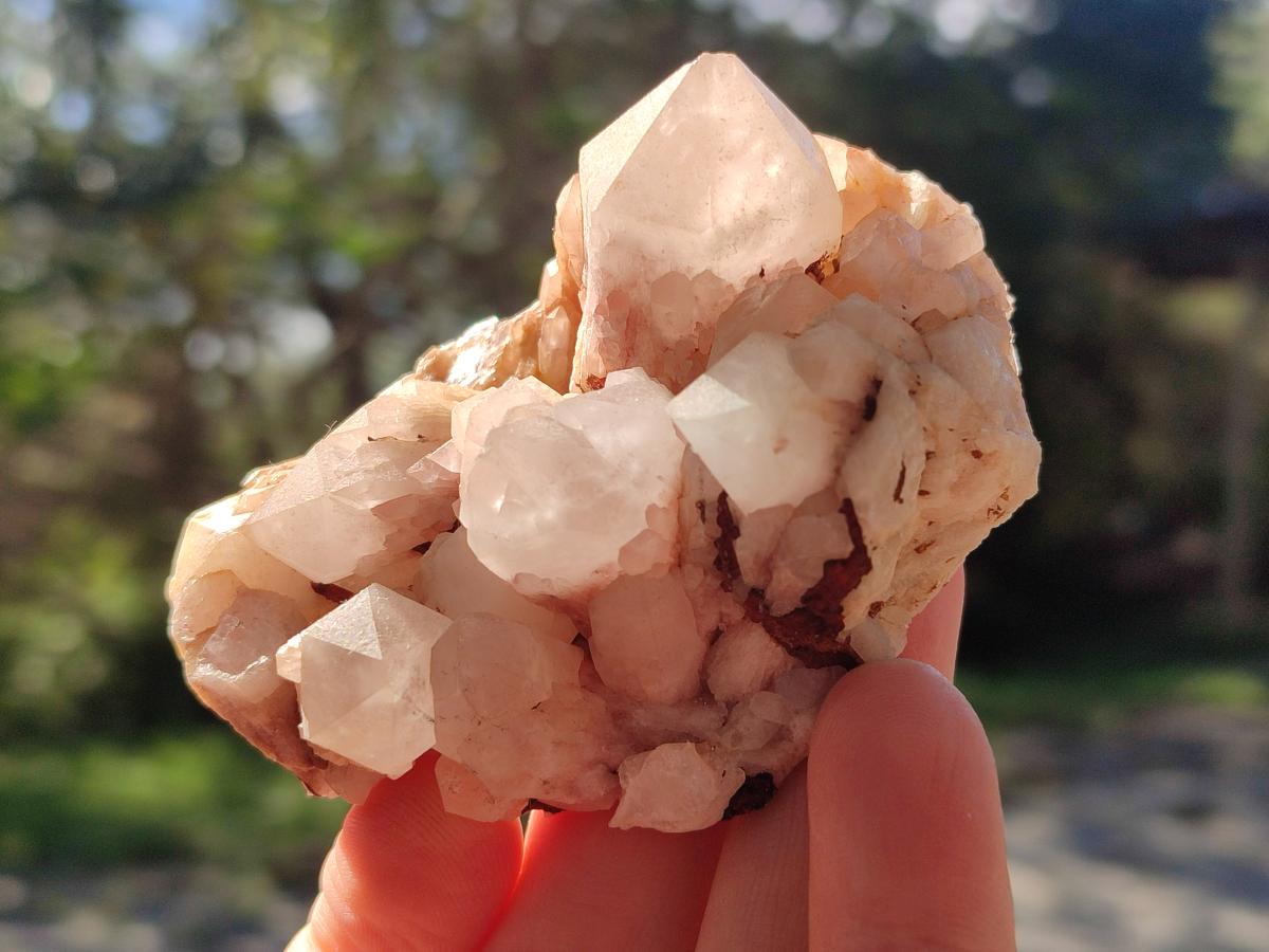Natural Cascading Sugar Candle Quartz Clusters and Crystals x 24 From Antsirabe, Madagascar - Toprock Gemstones and Minerals 