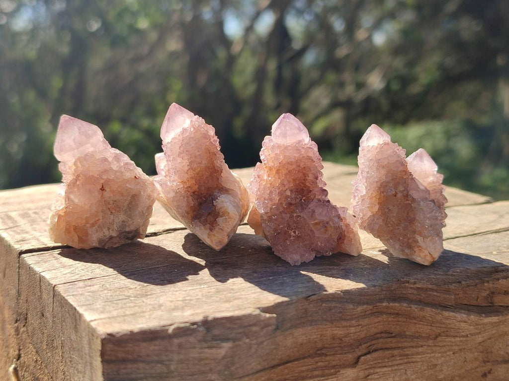 Natural Small Spirit Amethyst Clusters and Crystals x 33 From Boekenhouthoek, South Africa - Toprock Gemstones and Minerals 