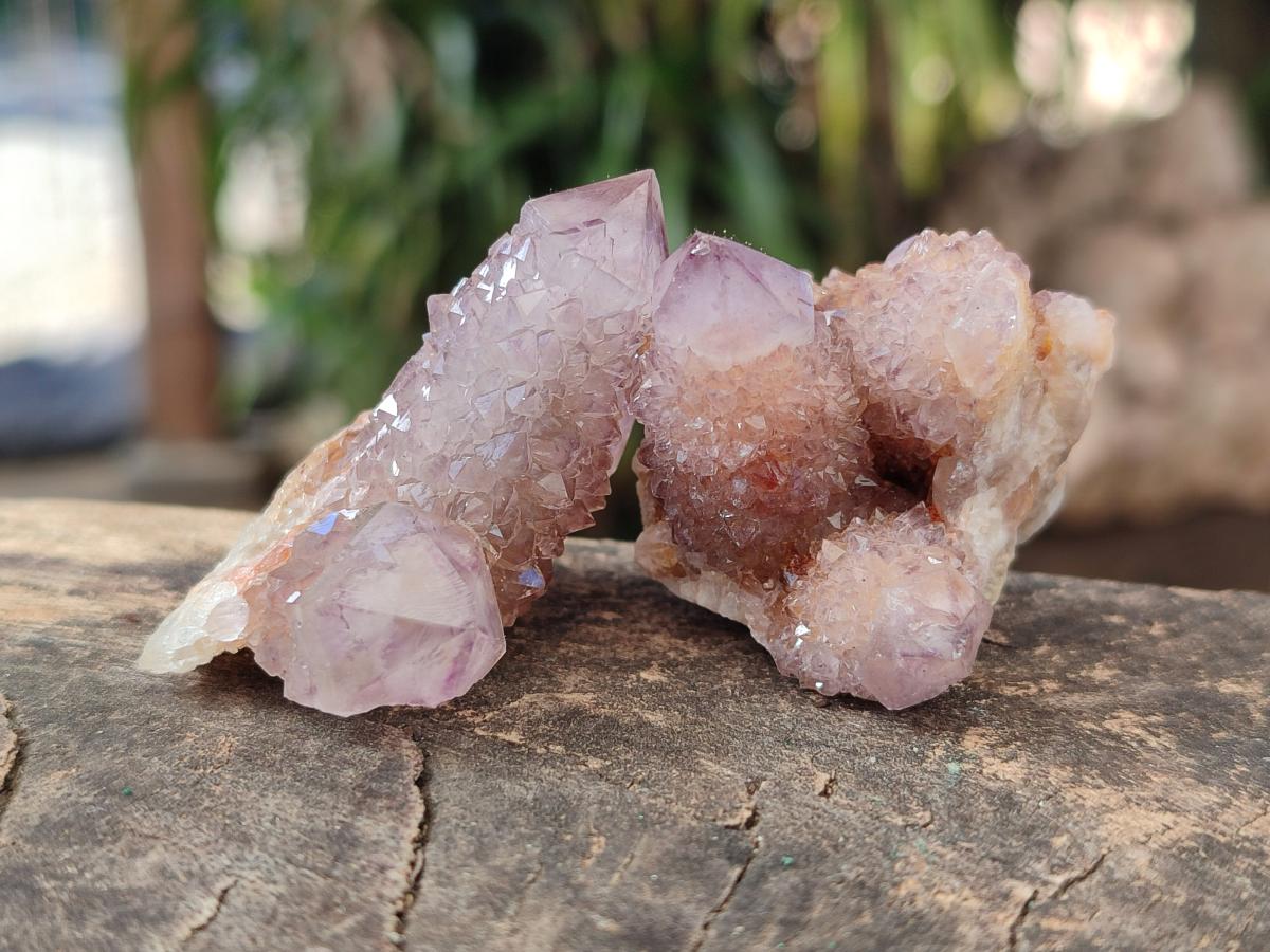 Natural Small Spirit Amethyst Clusters and Crystals x 33 From Boekenhouthoek, South Africa - Toprock Gemstones and Minerals 