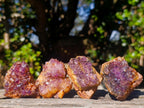 Natural Dark Purple Amethyst Clusters x 35 From Boekenhouthoek, South Africa - Toprock Gemstones and Minerals 
