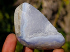 Polished Blue Lace Agate Free Forms x 12 From Nsanje, Malawi - Toprock Gemstones and Minerals 