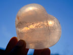Polished Gemmy Rose Quartz Hearts x 12 From Madagascar - Toprock Gemstones and Minerals 