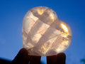 Polished Gemmy Rose Quartz Hearts x 12 From Madagascar - Toprock Gemstones and Minerals 