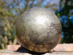 Polished Large Basalt Pharaoh Stone Sphere x 1 From Iron Duke Mine, Zimbabwe - Toprock Gemstones and Minerals 