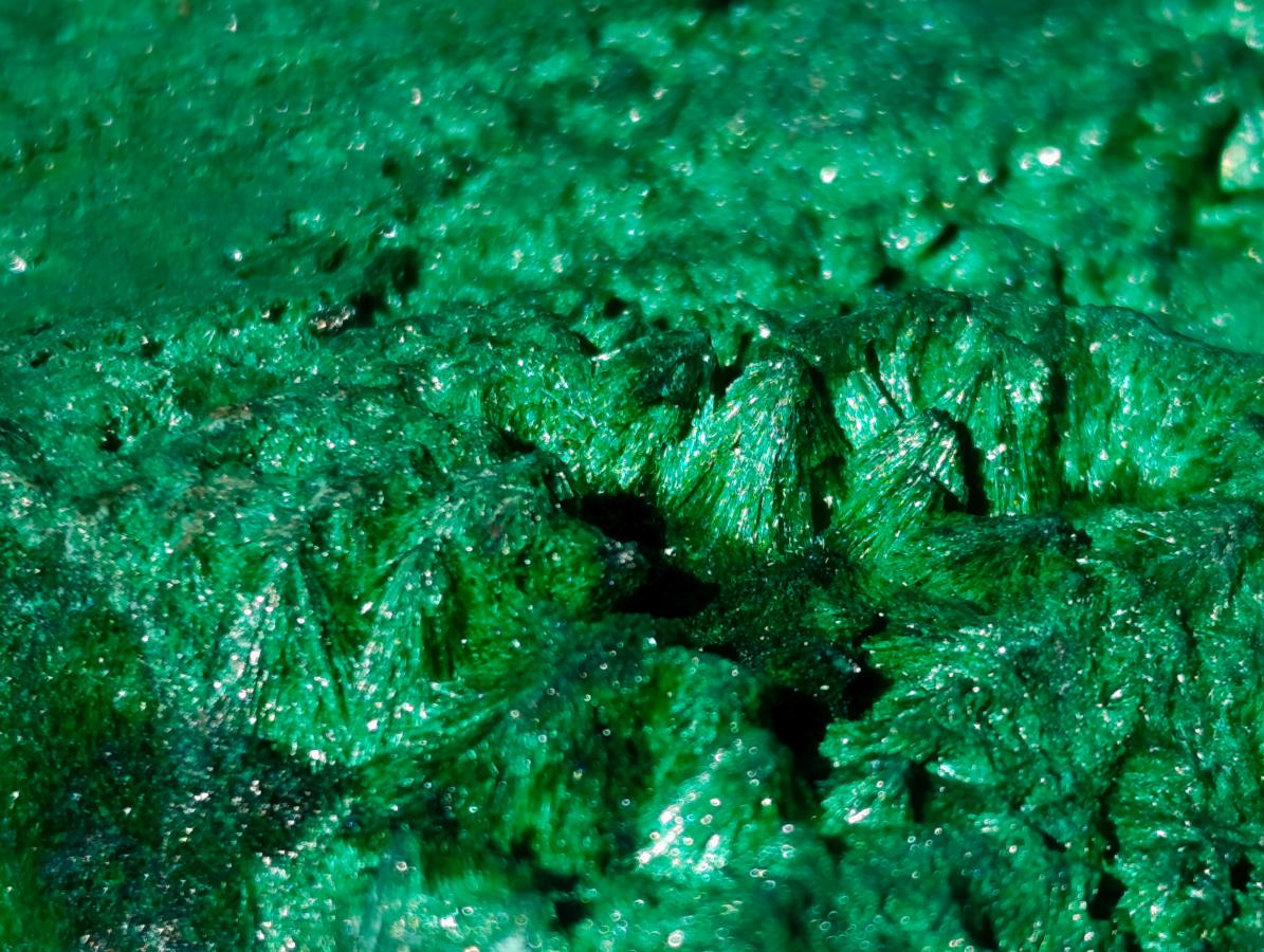 Natural Large Cabinet Silky Malachite Specimen x 1 From Kasompe, Congo - Toprock Gemstones and Minerals 