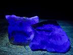 Polished One Side Watermelon Fluorite Slices x 12 From Uis, Namibia - Toprock Gemstones and Minerals 