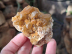 Natural Golden Limonite Quartz Clusters x 24 From Solwezi, Zambia - Toprock Gemstones and Minerals 