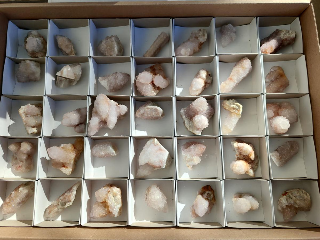 Natural Spirit Quartz Crystals x 35 From Boekenhouthoek, South Africa - Toprock Gemstones and Minerals 