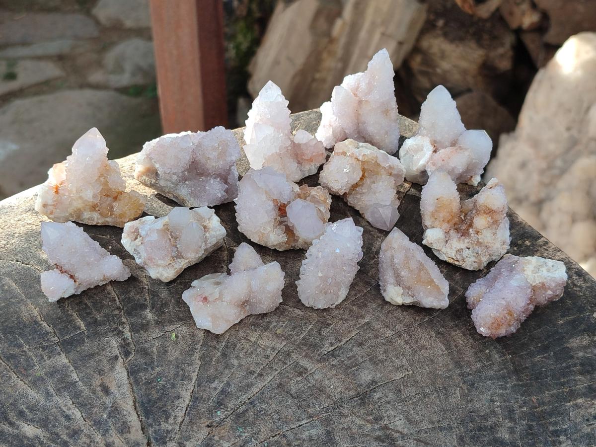 Natural Spirit Quartz Crystals x 35 From Boekenhouthoek, South Africa - Toprock Gemstones and Minerals 