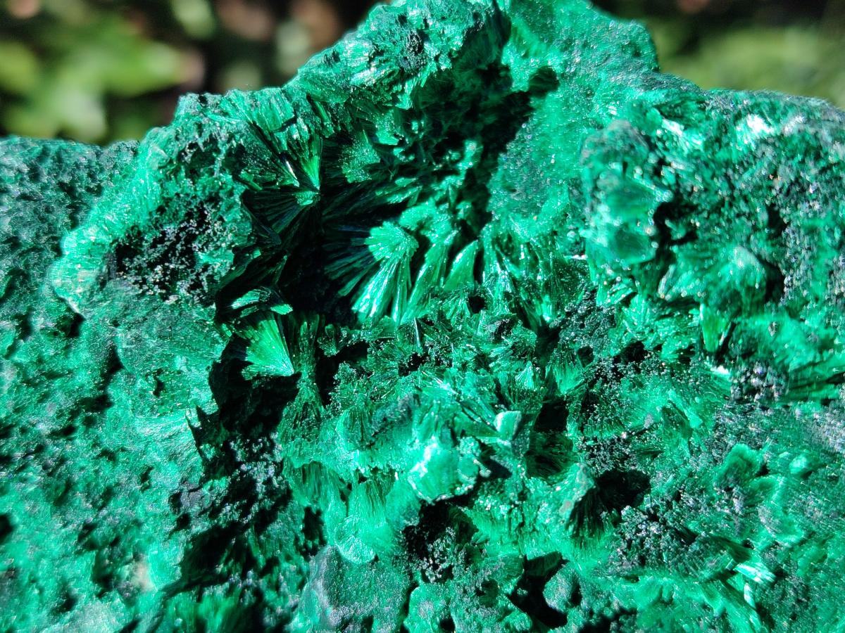 Natural Large Cabinet Silky Malachite Specimen x 1 From Kasompe, Congo - Toprock Gemstones and Minerals 