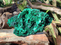 Natural Large Cabinet Silky Malachite Specimen x 1 From Kasompe, Congo - Toprock Gemstones and Minerals 