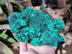 Natural Large Cabinet Silky Malachite Specimen x 1 From Kasompe, Congo - Toprock Gemstones and Minerals 