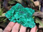 Natural Silky Malachite Specimens x 6 From Kasompe, Congo - Toprock Gemstones and Minerals 