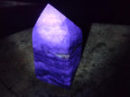 Polished Watermelon Fluorite Crystal Points x 3 From Uis, Namibia - Toprock Gemstones and Minerals 