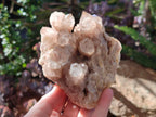 Natural Cascading White Phantom Smokey Luena Quartz Clusters x 2 From Luena, Congo - Toprock Gemstones and Minerals 