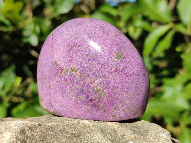 Polished Stichtite Standing Display Pieces x 6 From Barberton, South Africa - Toprock Gemstones and Minerals 