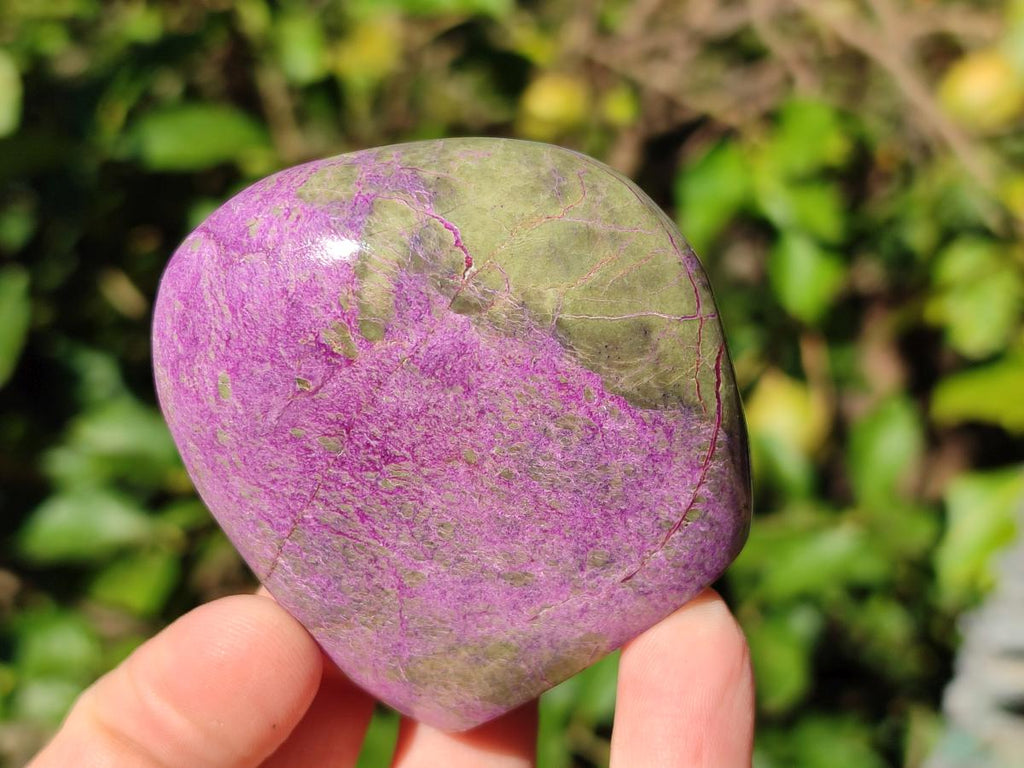 Polished Stichtite Standing Display Pieces x 6 From Barberton, South Africa - Toprock Gemstones and Minerals 