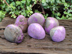 Polished Stichtite Standing Display Pieces x 6 From Barberton, South Africa - Toprock Gemstones and Minerals 